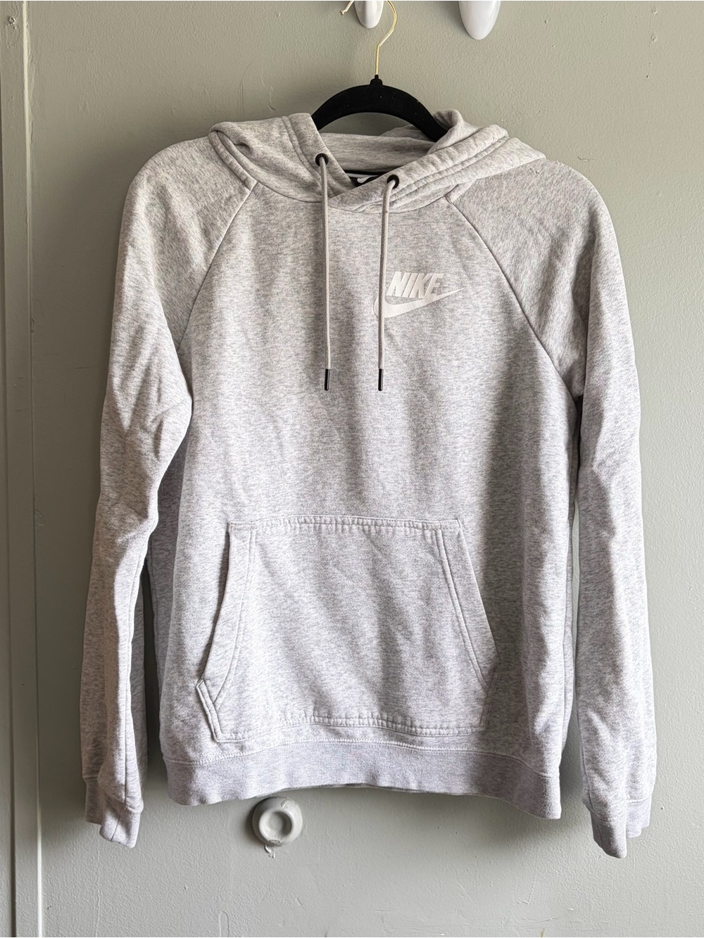 Nike Sportswear Rally Fleece Grey Pullover Hoodie - Small